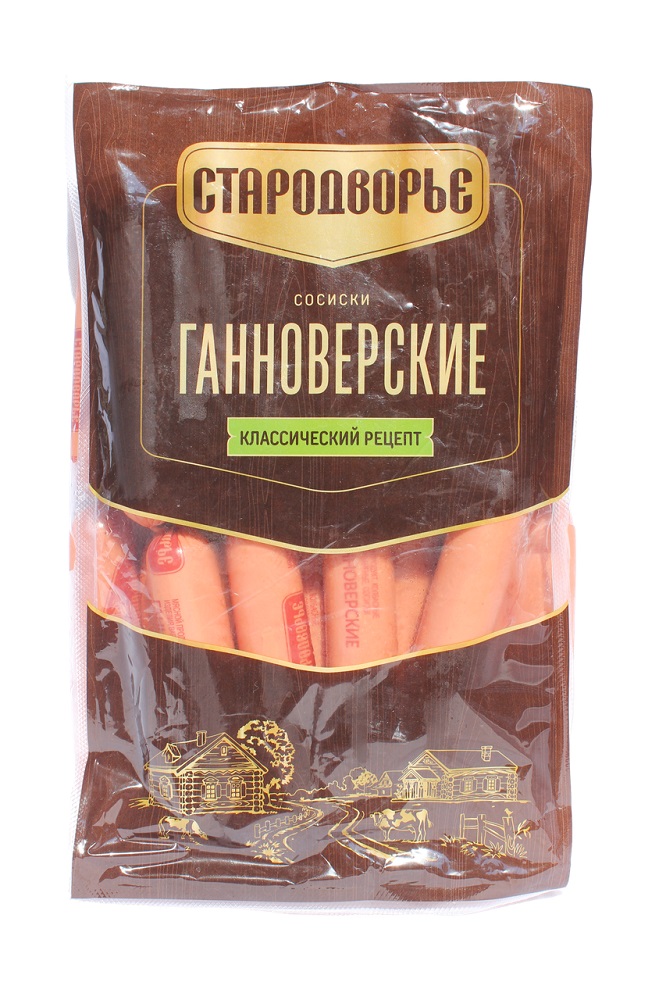 Сосиски Стародворские Ганноверские (вес)